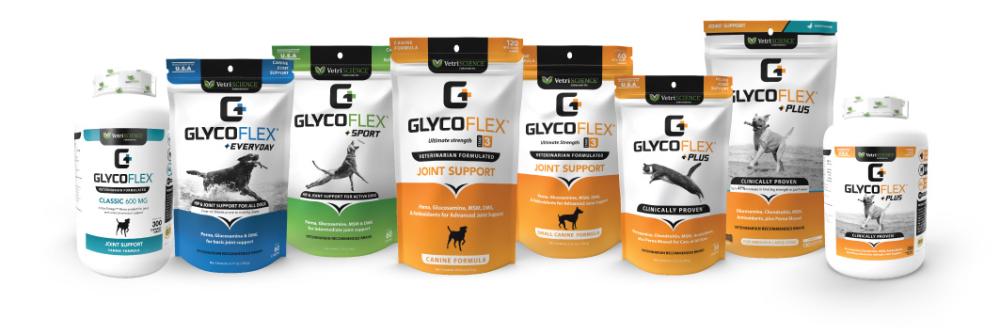 VetriScience's GlycoFlex line of Joint Supplement Products