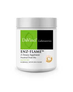 Front of the DaVinci ENZ-Flame™ bottle