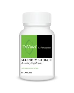 Front of the DaVinci Selenium Citrate bottle