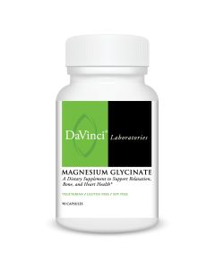 Front of Magnesium Glycinate bottle