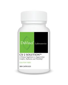 Front of the DaVinci CX-2 Solution™ bottle