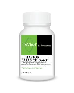 Front of the DaVinci Behavior Balance-DMG™ bottle