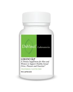 Front of the DaVinci Libido bottle