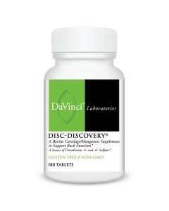 Front of the DaVinci Disc-Discovery® bottle