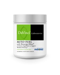 Front of the DaVinci Mito-Fuel with Bioenergy Ribose® jar