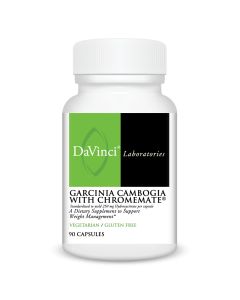 Front of the DaVinci Garcinia Cambogia with Chromemate® bottle