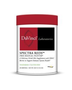 Front of the DaVinci Spectra Reds™ jar
