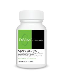 Front of the DaVinci Grape Seed-100 bottle