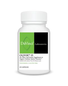 Front of the DaVinci Olivir™ 15 bottle
