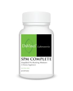 Front of the DaVinci SPM Complete bottle