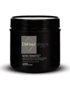 Front of the DaVinci Nitro Benefits™ jar