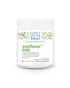 Front of the Little DaVinci enzflame™ kids jar
