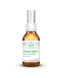 Front of the Little DaVinci sleep tight spray bottle