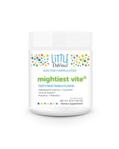 Front of the Little DaVinci mightiest vite® jar