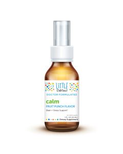 Front of the Little DaVinci calm bottle