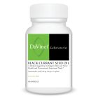 Front of the DaVinci Black Currant Seed Oil bottle