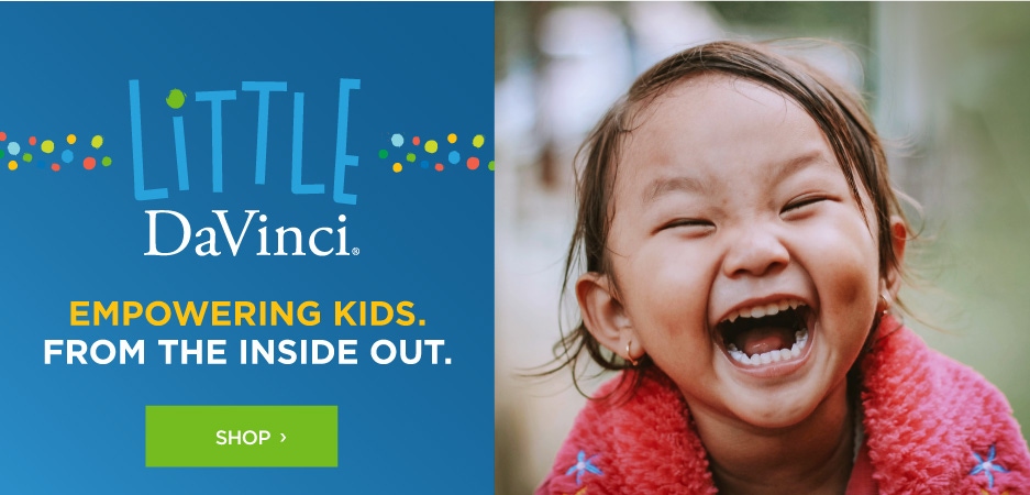 Little DaVinci - Empowering kids from the inside out. Click this image to explore our kid's health products.